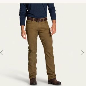 Tecovas Five-Pocket Comfort Jeans - Olive - 38x32